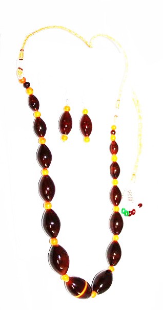 Etikoppaka Wooden Necklace (Model 1)