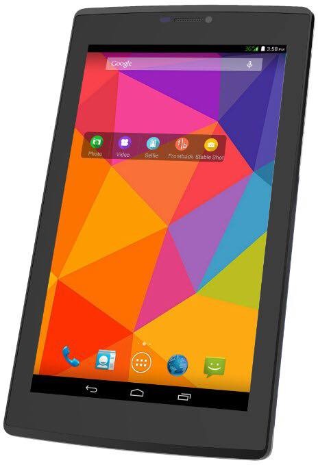 Micromax Canvas Tab P480 8GB 3G Calling Tablet Blue