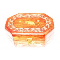 Etikoppaka Wooden Storage Box (Oval Shaped)